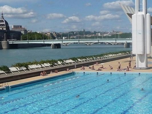 Piscine du Rh�ne &agrave; Lyon