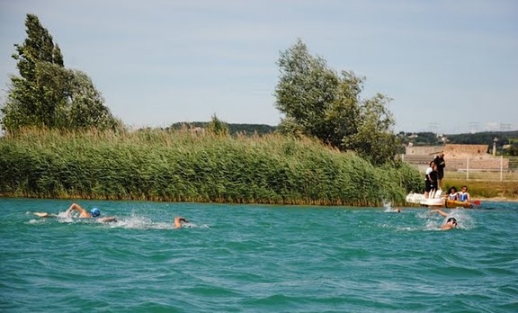 Championnats de France d eau libre Pierrelatte 5KM contre la