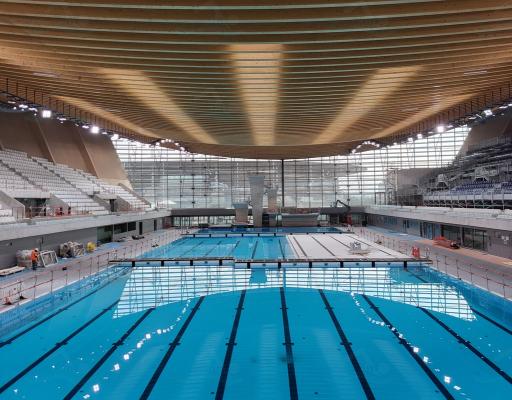 Centre Aquatique Olympique à Saint-Denis. photo 1