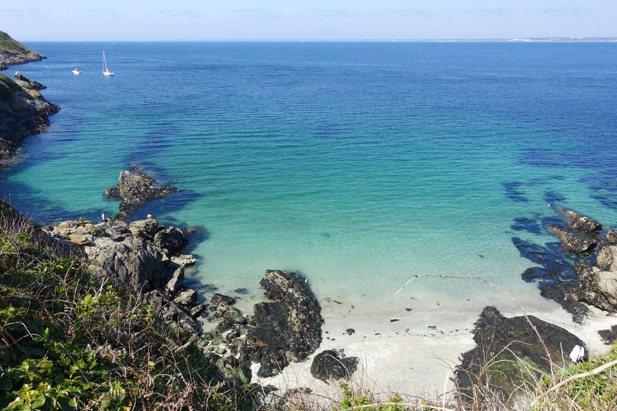 Tahiti Beach, Île de Groix - Nageurs.com